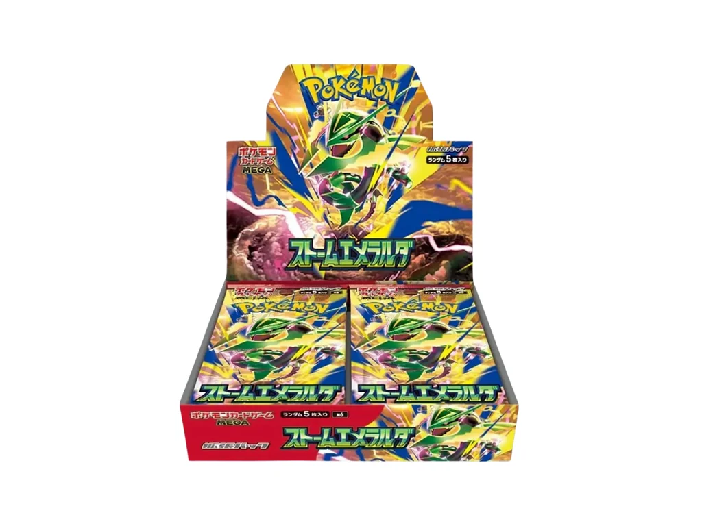Display de boosters Pokemon Storm Emeralda M6 Japanese